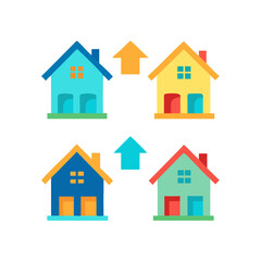 house icon set