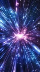 Abstract speed lines background, vector illustration, in the style of dark purple and blue color scheme