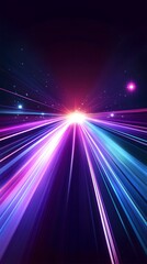 Abstract speed lines background, vector illustration, in the style of dark purple and blue color scheme