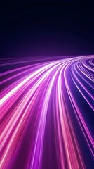 Abstract speed lines background, vector illustration, in the style of dark purple and blue color scheme