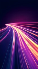 Abstract speed lines background, vector illustration, in the style of dark purple and blue color scheme