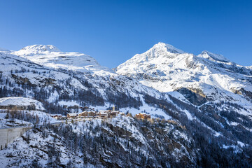 Village de Tignes en Hiver