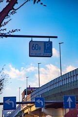 Expressways and toll booths going somewhere