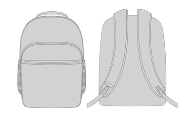 Backpack Vector Design
