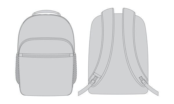 Backpack Vector Design