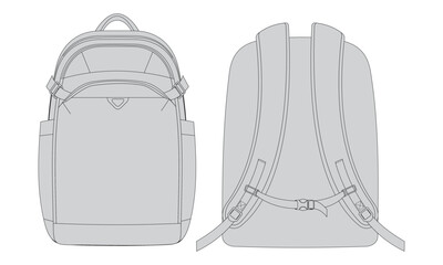 Backpack Vector Design