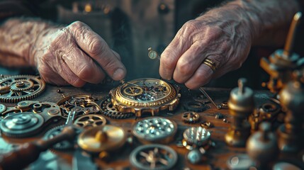 Watchmaker's Delicate Precision
