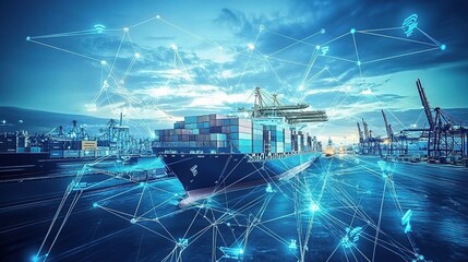 Global Logistics Network for Efficient Transportation and Distribution