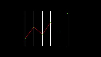 investment, rise, sales, sign, stock, succeed, success, successful, technology, Arrow Rising On Graph Business graph icon showing growth. black color Business graph chart icon animation.