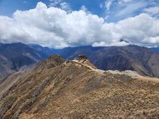 Peru, Cusco region. Historical landmarks of ancient Inca civilization.  Views of the picturesque...