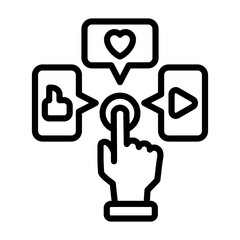 Social Media Integration Icon