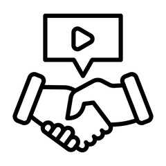 Creator Collaboration Icon