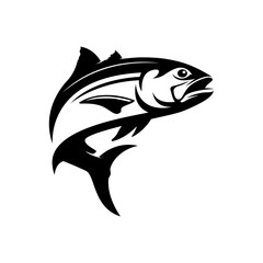 tuna fishing illustration logo vector image t shirt