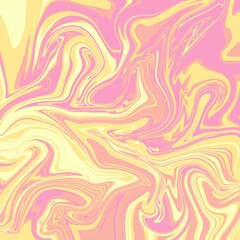 Liquid Joy, background Exploration of Abstract Marble Patterns in Bright Shades Depicting cheerful shades of yellow and pink