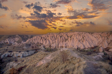Fairy Chimneys are world-famous natural formations located in the Cappadocia region of Turkey. They were formed by wind and water erosion of volcanic tuff layers over thousands of years.