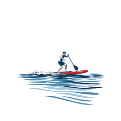 Sports concept vector illustration