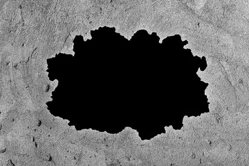 Hole in the Concrete Wall
