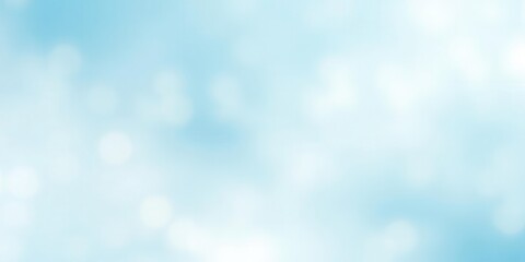 Abstract Light Blue Bokeh Background for Design Projects