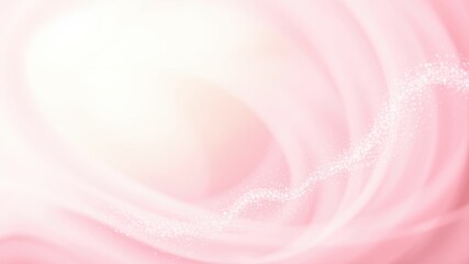 Obraz premium Soft Pink Abstract Background with Glimmering Stardust Trail