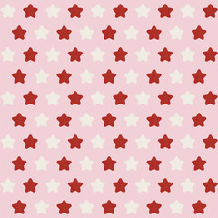 Star for Valentine's day Geometric Ethnic Oriental Seamless Patern Tradition Design for Background,Wallpaper,Carpet,Clothing,Fabric,Wrapping,Embroidery StyleAdobe Illustrator Artwork