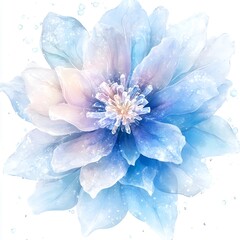 Fototapeta premium Ice Flower
