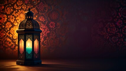 lantern in the night