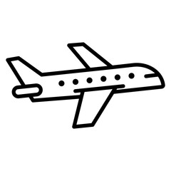 Commercial Plane Icon