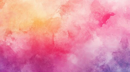 Fototapeta premium Abstract pastel watercolor background featuring delicate, soft aesthetic gradient washes in soothing hues for modern design projects, branding materials, and stylish creative artistry