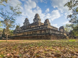 Ta Keo Wat temple in Angkor, Cambodia