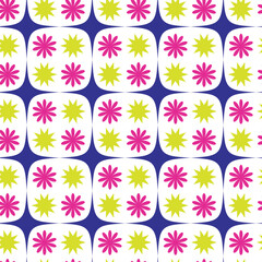 Seamless floral flower pattern design. EPS vector file 
