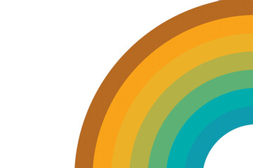 Obraz premium Modern Abstract circular background design on white background. Abstract Colorful Background Of Gradient.