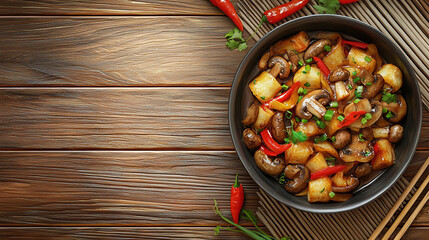 Świeża, domowa zupa z r&oacute;żnorodnych warzyw, gotowana na parze