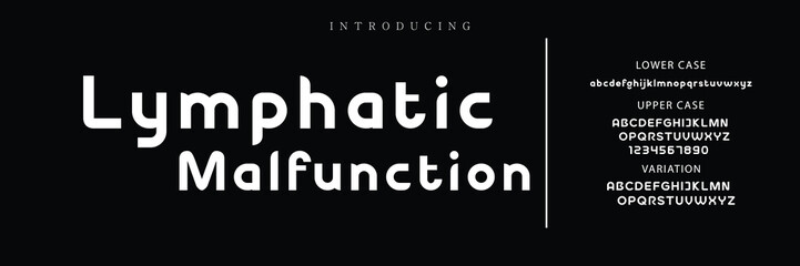 Minimal modern alphabet fonts. Typography minimalist urban digital fashion future creative logo font.