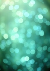 Abstract bokeh background, teal and turquoise colors, soft focus, dreamy atmosphere, blurred circular lights, ethereal glow, aquatic mood, underwater-inspired, magical sparkles, tranquil gradient, dig