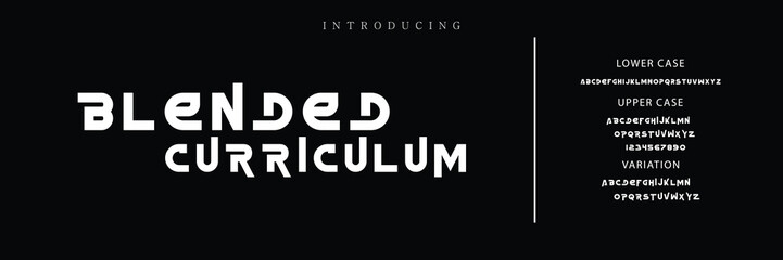 Minimal modern logo alphabet fonts. Typography minimalist urban sana serif digital fashion future creative logos fonts. vector illustration