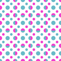 Beautiful seamless pattern design by geometric 