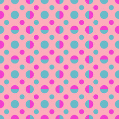Beautiful seamless pattern design by geometric 