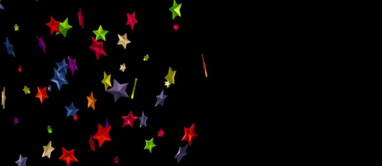 XMAS Stars - A gray whirlwind of golden snowflakes and stars. New