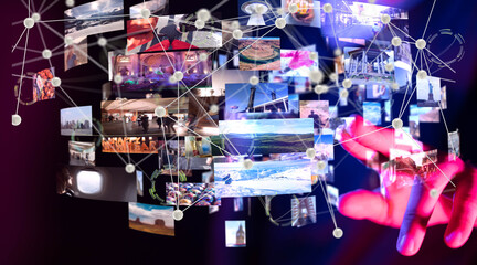 streaming data picture video material