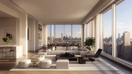 Luxury Penthouse Apartment with Stunning City Views