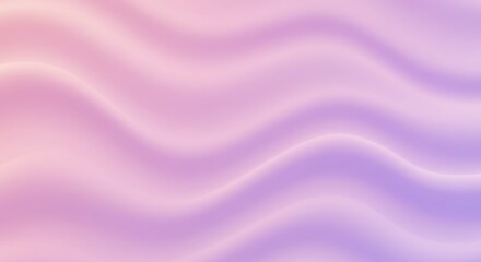 Obraz premium Abstract pastel pink and purple gradient. Smooth wavy curves. Soft color texture.
