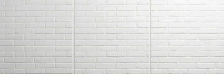 Fototapeta premium Crisp white brick texture, seamless background, minimalist background,white brick wall, white brick texture background