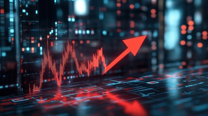 Soaring to New Heights: A Visual Representation of Digital Growth and Innovation