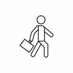 Fototapeta premium running, movement, action, icon, vector, sign