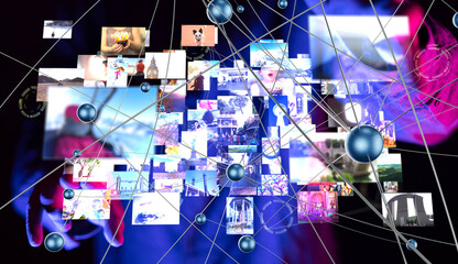 streaming data picture video material