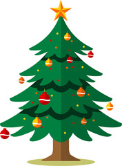 christmas tree vector