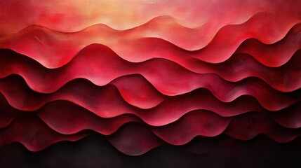 Flowing waves of crimson, maroon, and deep burgundy blend seamlessly in abstract layers, evoking warmth, passion, and the depth of an intimate, fiery embrace. Background 