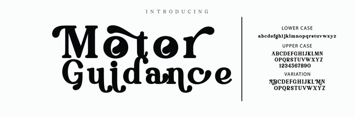 Luxury wedding alphabet font. Typography decorative elegant classic lettering serif fonts vintage retro for logo.