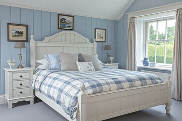 Coastal Chic Bedroom Interior