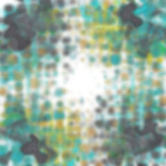 An abstract transparent psychedelic wavy vignette border design element.